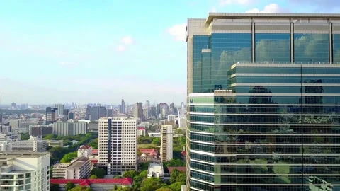 Bangkog Skyline Sub 06 Stock Footage 135555690