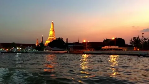 Bangkog Skyline Sub 17 Stock Footage 135554311