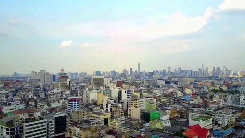 Bangkog Skyline Sub 22 Stock Footage 135554485
