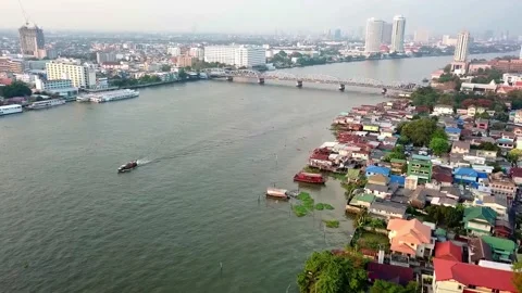 Bangkog Skyline Sub 27 Stock Footage 135554647
