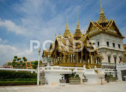 Bangkok beautiful throne hall. Stock Photos