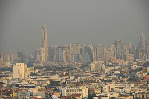 Bangkok building Stock Photos