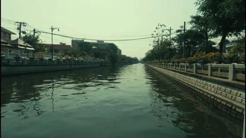 Bangkok canals Stock Footage 149135387