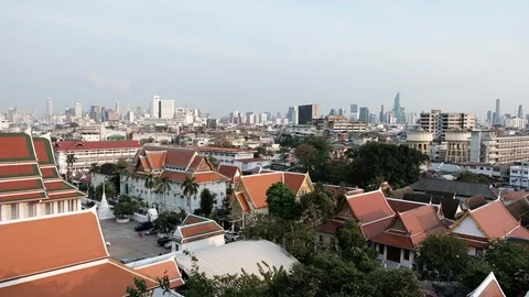 Bangkok cityscape 库存影片 88948924