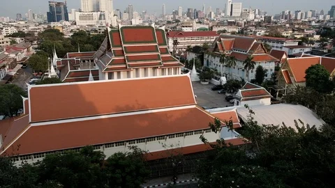 Bangkok cityscape Stock Footage 88949089