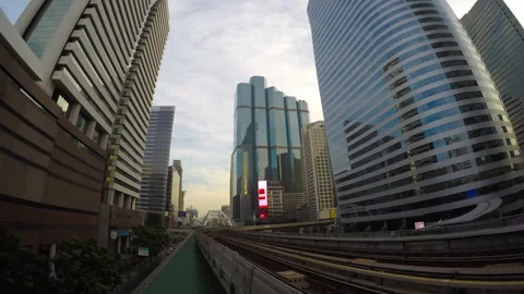 Bangkok cityscape Stock Footage 296283141