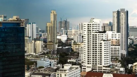 Bangkok cityscape Stock Photos