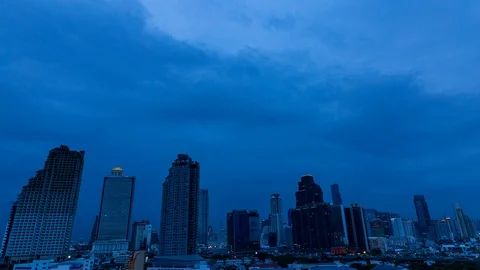 Bangkok Evening Stock Footage 103309818