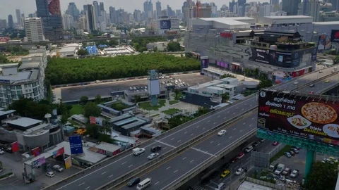 Bangkok Freeway Stock Footage 80016670