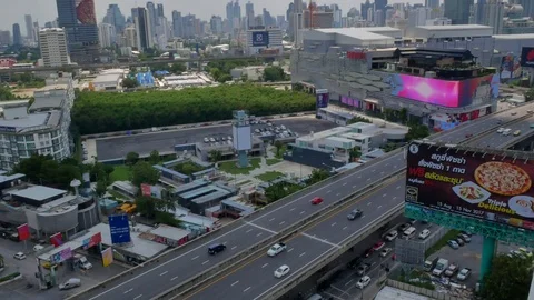 Bangkok Freeway Stock Footage 80016701