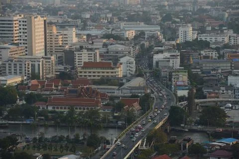 Bangkok homes Stock Photos