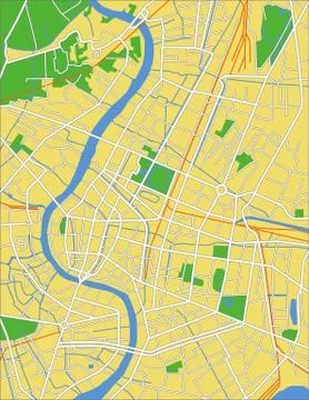 Bangkok Stock Illustration