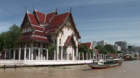 Bangkok landscape Stock Footage 574576