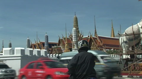 Bangkok landscape Stock Footage 574588