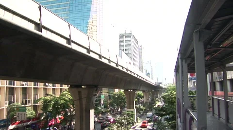 Bangkok landscape Stock Footage 574630