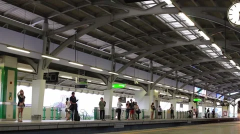 The Bangkok Mass Transit System (BTS) Stock Footage 50245743