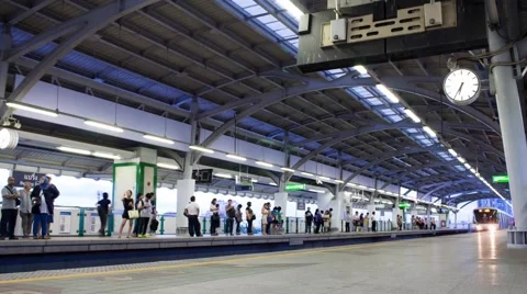 The Bangkok Mass Transit System (BTS) Stock Footage 50309454