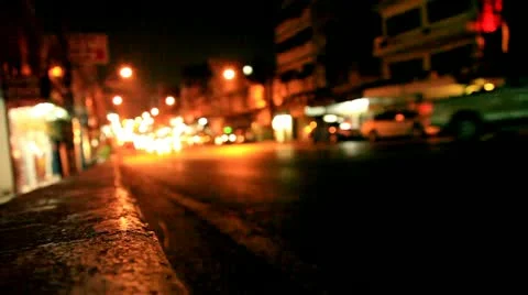 Bangkok Night 3 Stock Footage 20534893
