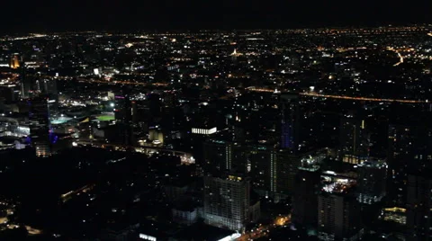 Bangkok night at tower 스톡 동영상 63161505