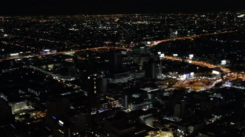 Bangkok night at tower 스톡 동영상 63162068