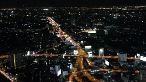Bangkok night at tower 스톡 동영상 63162477