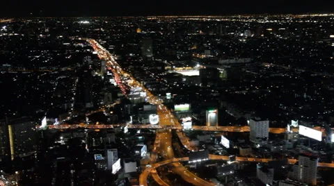Bangkok night at tower 스톡 동영상 63162636
