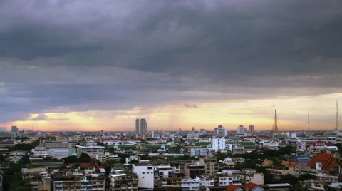 Bangkok outskirts Video stock 58314028