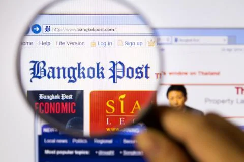 Bangkok post Stock Photos
