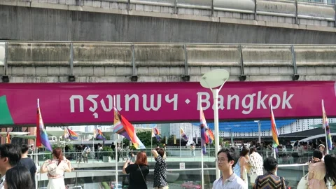 Bangkok Pride Celebration Video stock 278423821
