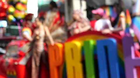 Bangkok Pride Celebration Stock-Footage 278424378