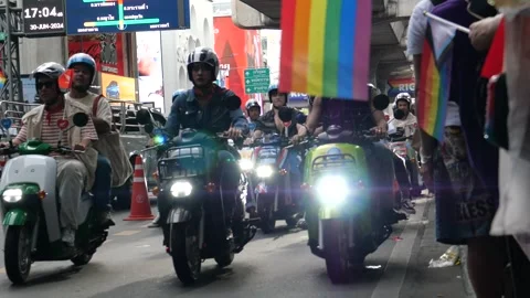 Bangkok Pride Celebration Stock-Footage 278425101