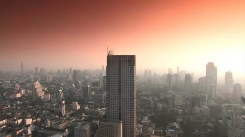 Bangkok - Skyline Video stock 12661429