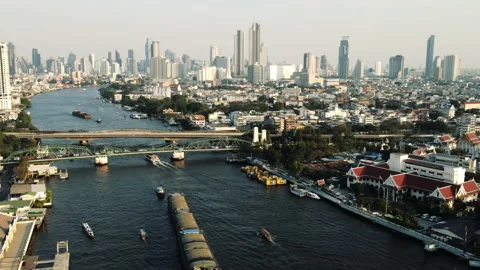 Bangkok skyline Stock Footage 231750912