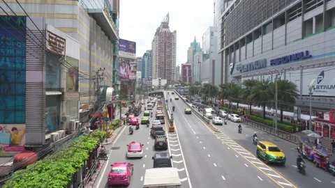 Bangkok Street Stock Footage 220934264
