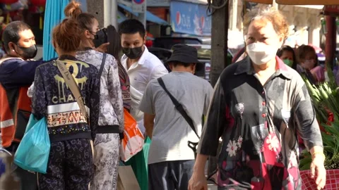 Bangkok Street Stock Footage 246896388
