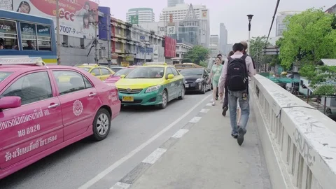 Bangkok Streets Stock-Footage 82491074