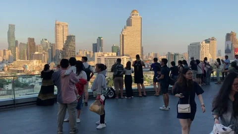 Bangkok Sunset Stock Footage 274261863