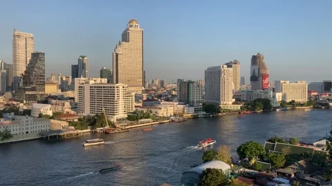 Bangkok Sunset Stock Footage 274262059