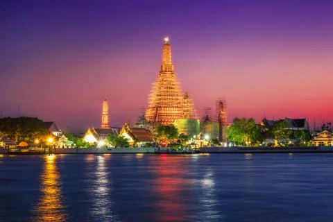 Bangkok &amp; Sunset Stock Photos