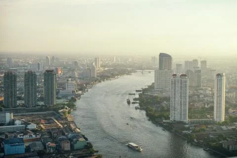 Bangkok Sunset Stock Photos