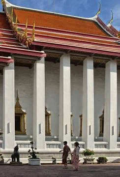 Bangkok temple Stock Photos