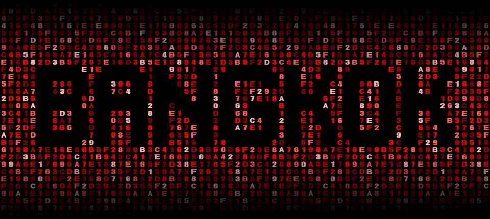 Bangkok text on hex code illustration Stock Illustration