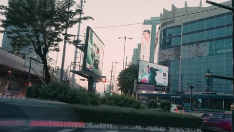 Bangkok Timelapse (5) Stockbeeldmateriaal 229693571