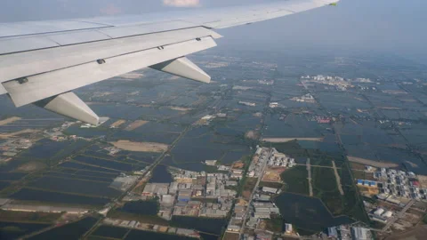 Bangkok, top view, flight Stock Footage 235825808