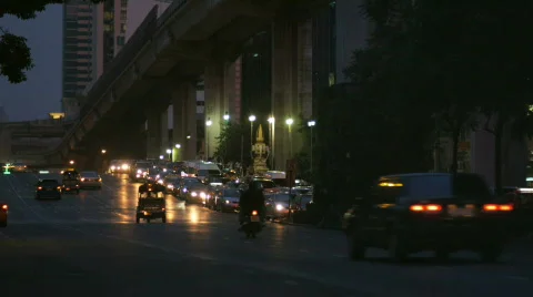 Bangkok Traffic 스톡 동영상 266773