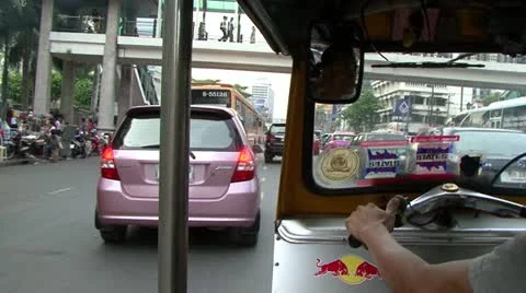 Bangkok traffic Stock Footage 11235596