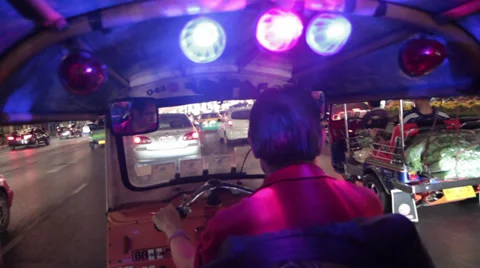 Bangkok Traffic Video stock 33365611