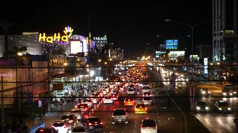 Bangkok Traffic Stock Footage 49451975
