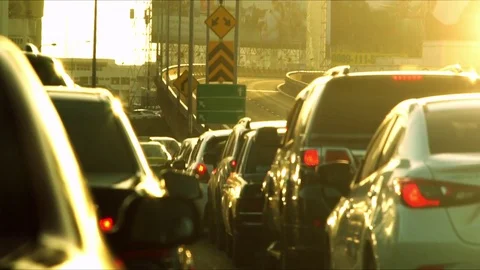 Bangkok Traffic Stock Footage 76822234
