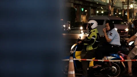Bangkok traffic 库存影片 88952106